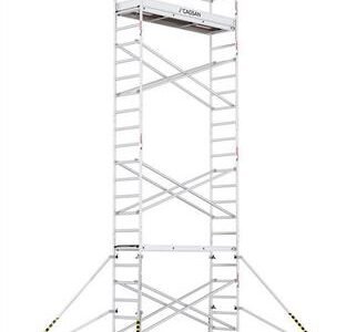 HEAVY DUTY 8.5m reach aluminium mobile scaffolding